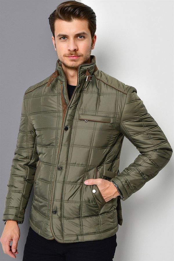 dewberry M8640 DEWBERRY MEN'S COAT-KHAKI