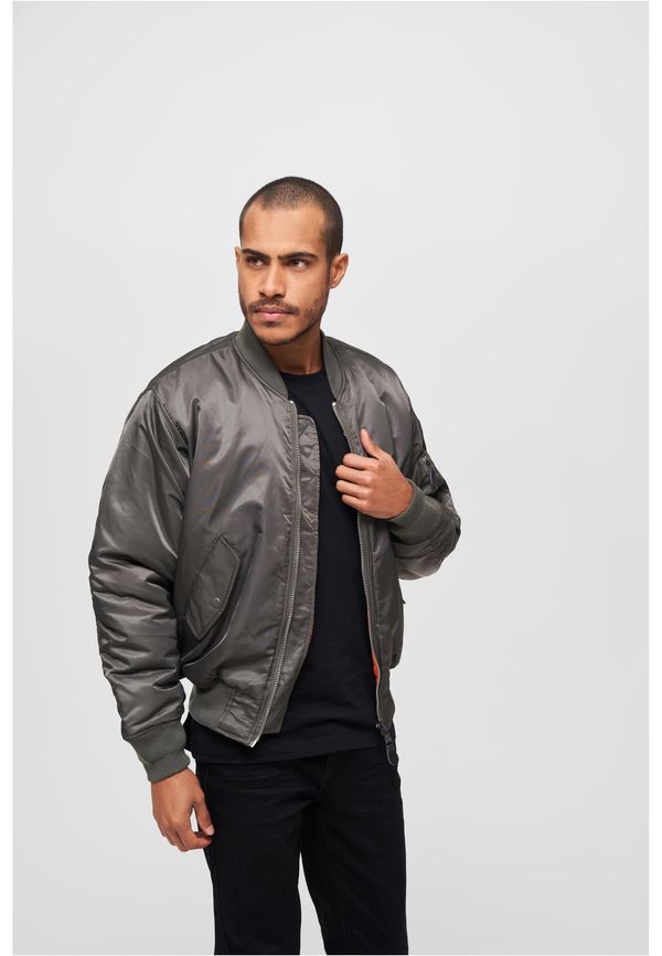 Brandit MA1 Charcoal Bomber Jacket