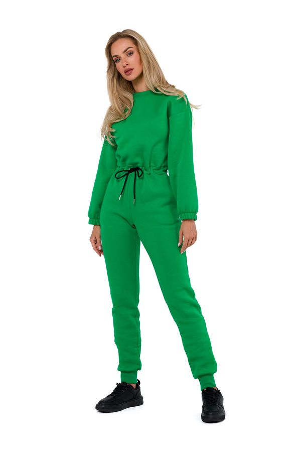 Made Of Emotion Made Of Emotion Woman's Jumpsuit M763 Grass
