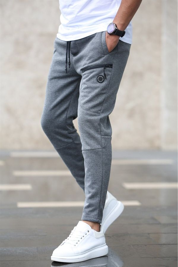 Madmext Madmext Basic Anthracite Tracksuit 4207