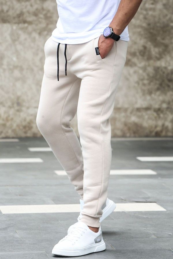 Madmext Madmext Beige Basic Tracksuit 4210