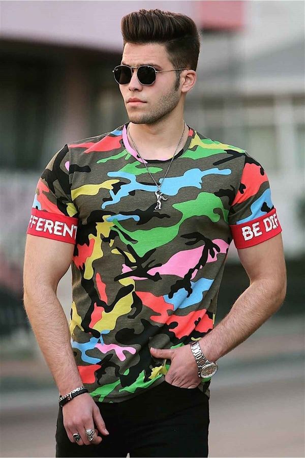 Madmext Madmext Camouflage T-Shirt-3 4022
