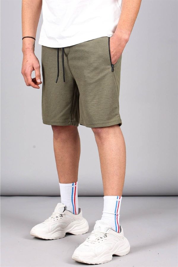 Madmext Madmext Khaki Regular Fit Basic Men's Shorts 5464