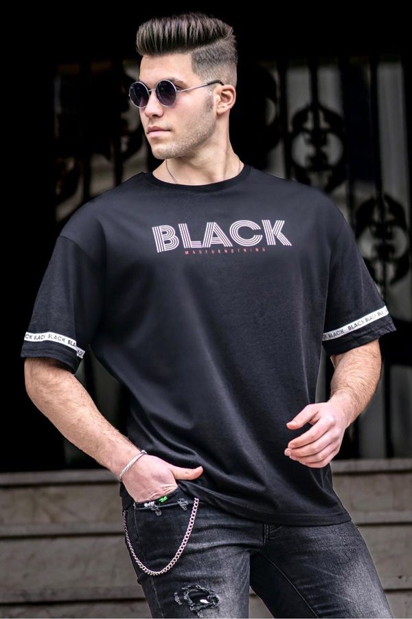 Madmext Madmext Men's Black T-Shirt 4976