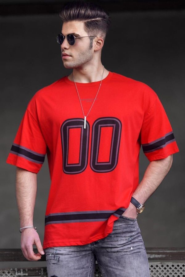 Madmext Madmext Men's Red T-Shirt 4974