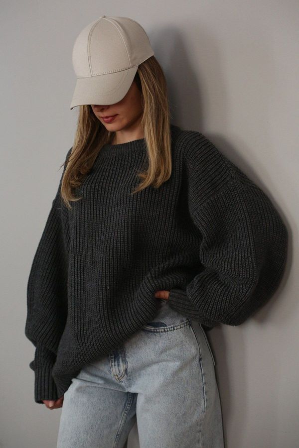 Madmext Madmext Smoky Basic Knitwear Sweater