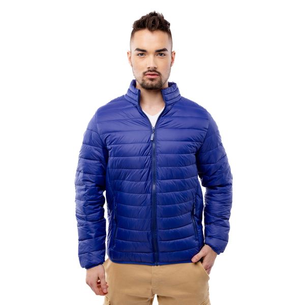 Glano Man Quilted Jacket GLANO - navy