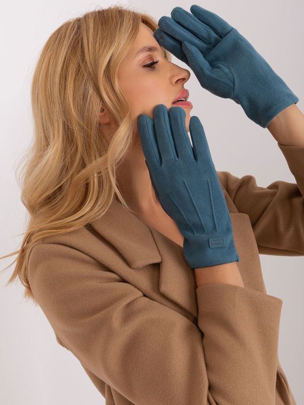 Fashionhunters Marine Winter Gloves With Insulation