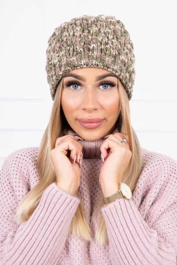 Kesi marka niezdefiniowana Cap K156 khaki + ecru