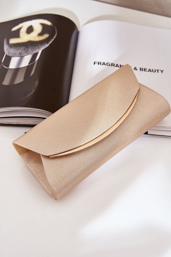 marka niezdefiniowana marka niezdefiniowana Shiny Evening Clutch Golden Sastorea