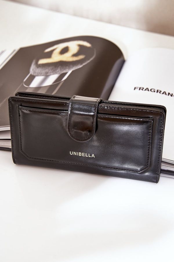 marka niezdefiniowana marka niezdefiniowana Women's Wallet Made Of Eco Leather Black Kalinessa