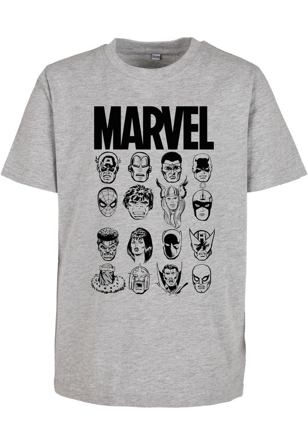 Mister Tee Marvel Crew Children's T-Shirt Heather Grey