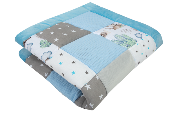 Medi Partners Medi Partners Crawling Blanket 100% Cotton  Multifunctional Thick Soft Play mat