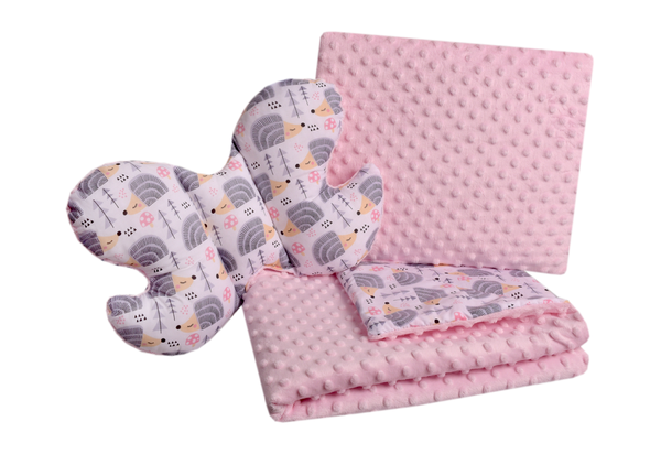 Medi Partners Medi Partners Set of a quilt with a pillow for a stroller