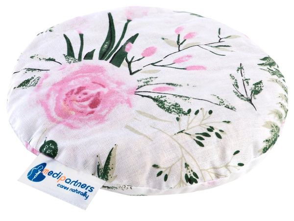 Medi Partners Medi Partners Thermophor with cherry seeds for children – Pink flowers