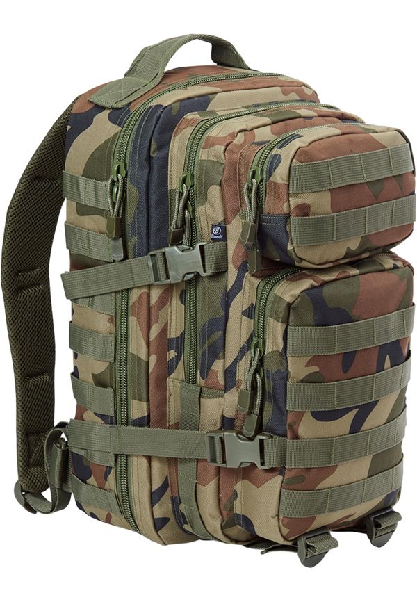 Brandit Medium American Cooper Backpack with Olive Mask