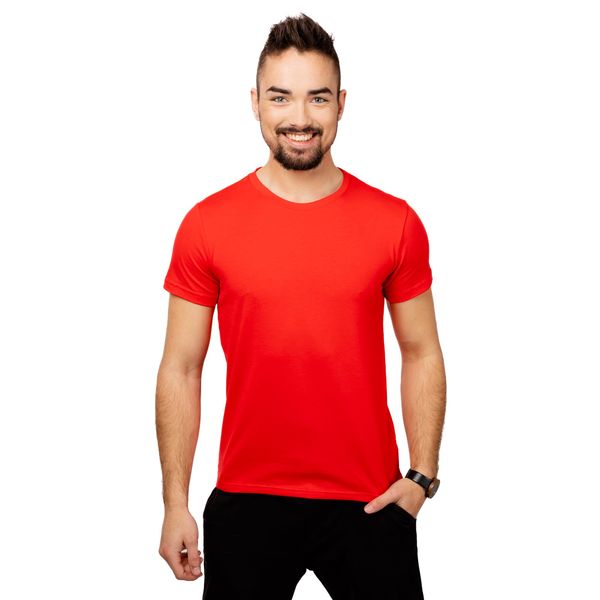 Glano Men ́s T-shirt GLANO - red