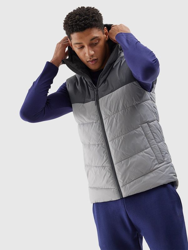 4F Men's 4F Synthetic Down Down Vest - Grey