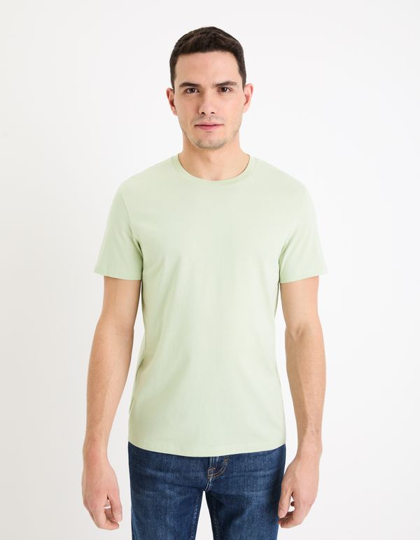 Celio Men's Basic Mint T-Shirt Celio Tebase
