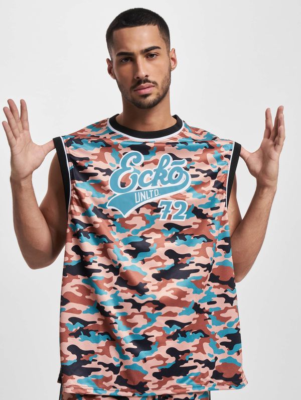 Ecko Unltd. Men's BBball Tank Top Camouflage