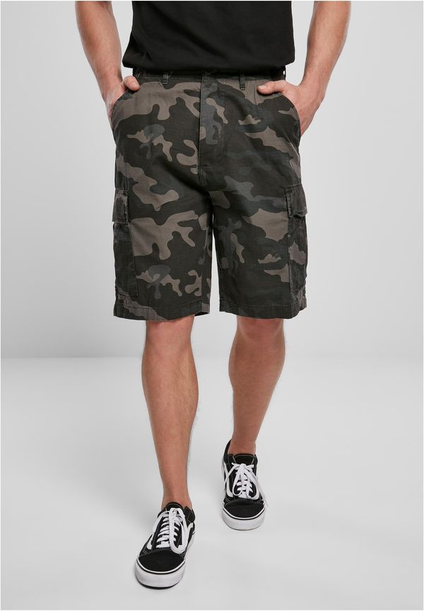 Brandit Men's BDU Ripstop Shorts - Dark/Camouflage