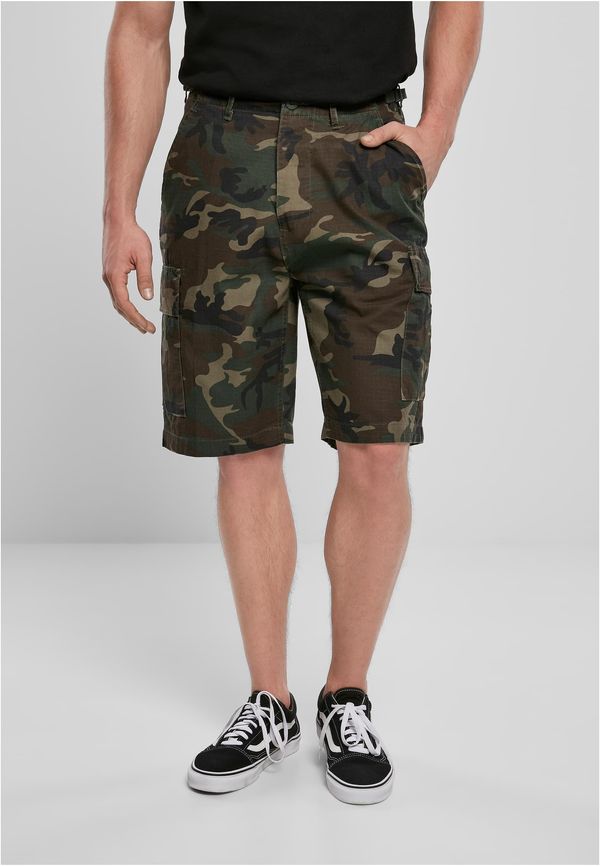 Brandit Men's BDU Ripstop Shorts - Forest/Camouflage