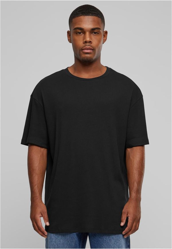 Urban Classics Men's Bio Oversized Rib Tee T-Shirt - Black