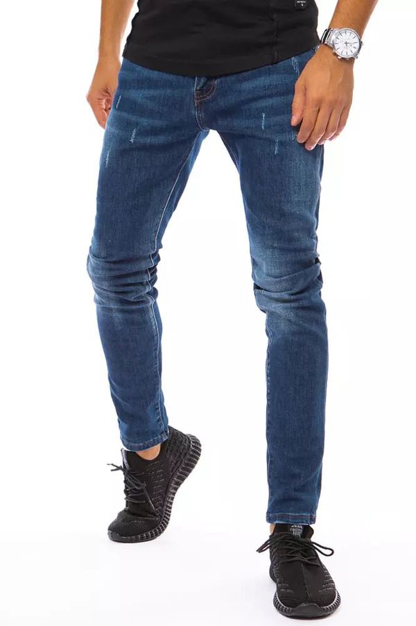 DStreet Men's Blue Denim Trousers Dstreet