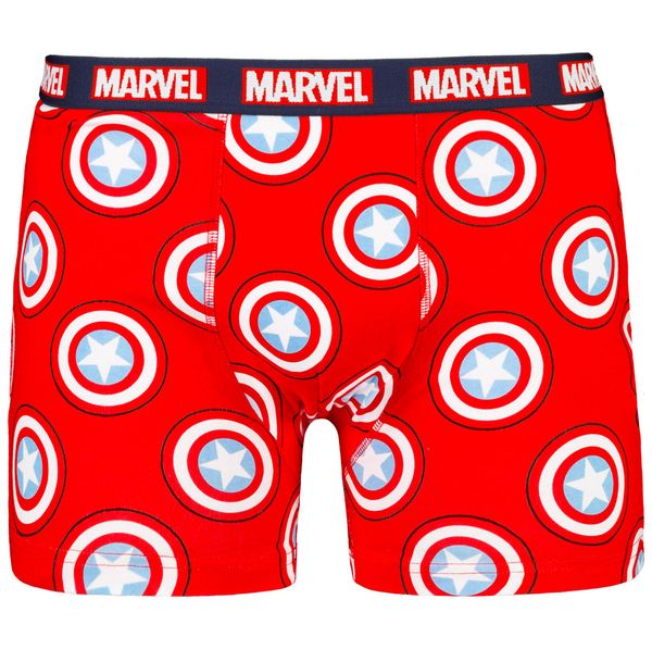 Licensed Men's boxer Marvel Captain America - Frogies