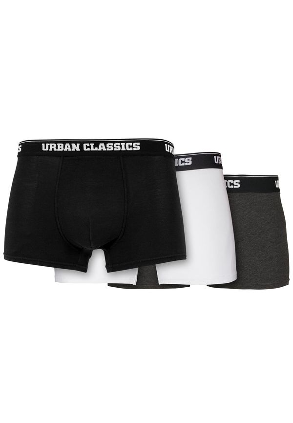 UC Men Men's Boxer Shorts 3-Pack BLK/WHT/Gry