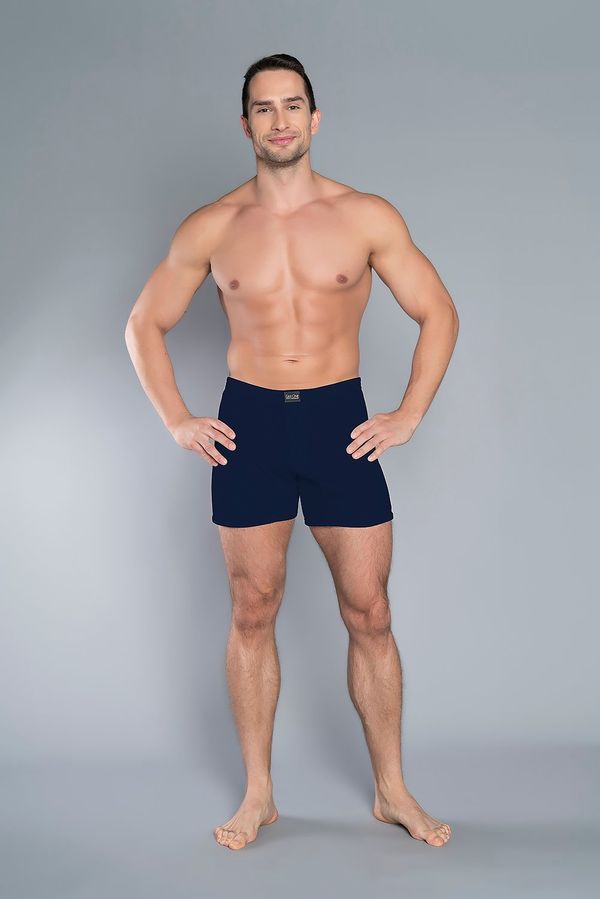 Italian Fashion Men's Boxer Shorts Baster - Dark Blue