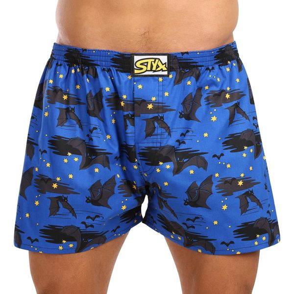 STYX Men's Boxer Shorts Styx Art Classic Bat Rubber