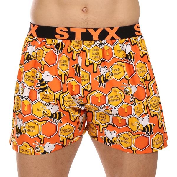 STYX Men's boxer shorts Styx art sports rubber bees