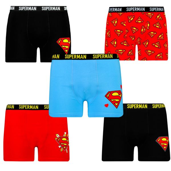 Frogies Men's boxers 5P Superman Frogies