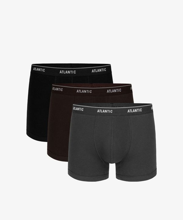 Atlantic Men's boxers ATLANTIC 3Pack - multicolor