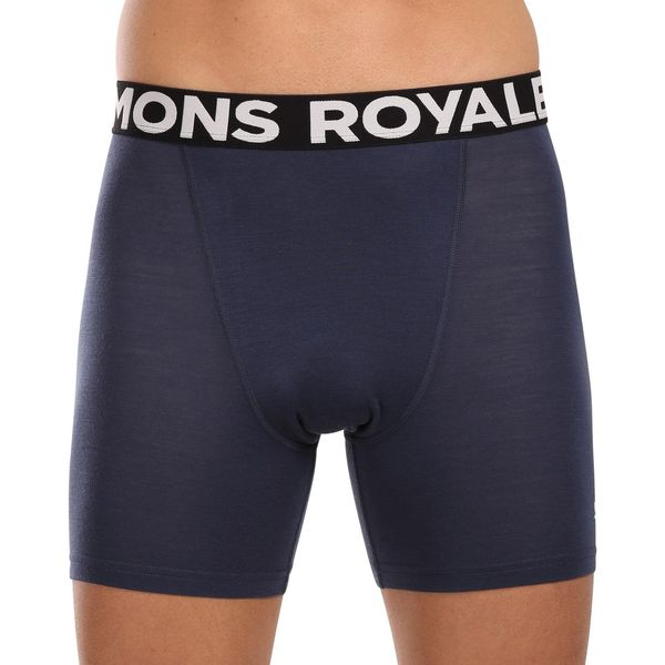 Mons Royale Men's boxers Mons Royale merino blue