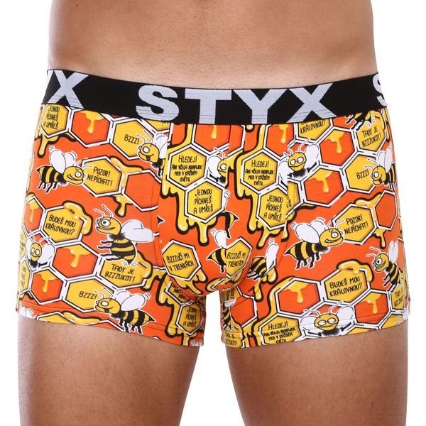 STYX Men's boxers Styx art sports rubber oversize bees