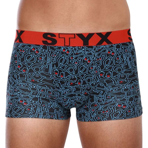 STYX Men's boxers Styx art sports rubber oversize doodle