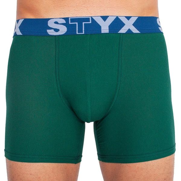 STYX Men's boxers Styx long sports rubber dark green