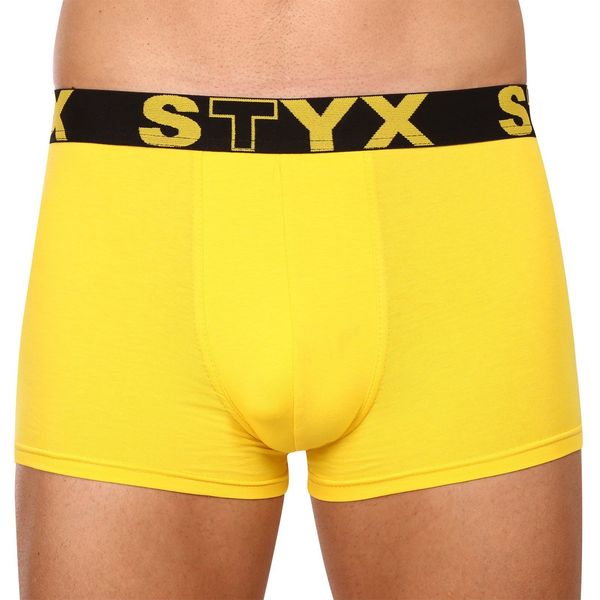 STYX Men's boxers Styx sport rubber yellow