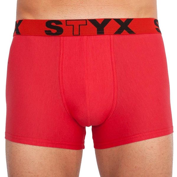 STYX Men's boxers Styx sports rubber red