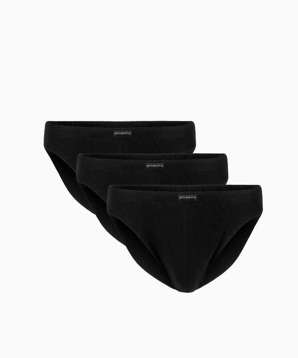 Atlantic Men's briefs ATLANTIC Sport 3Pack - black