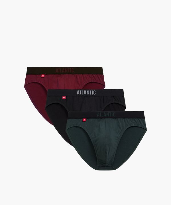 Atlantic Men's briefs ATLANTIC Sport 3Pack - multicolored