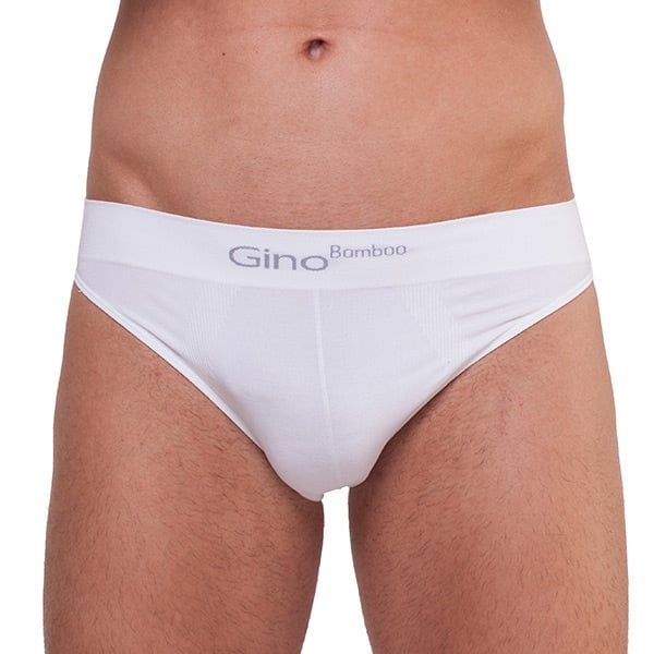 Gino Men's briefs Gino bamboo white