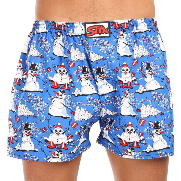 STYX Men's briefs Styx art classic rubber Christmas snowmen