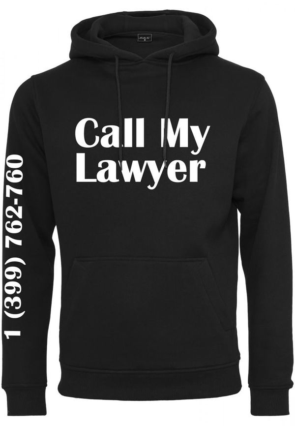 MT Men Men's Call My Lawyer Hoody - Black