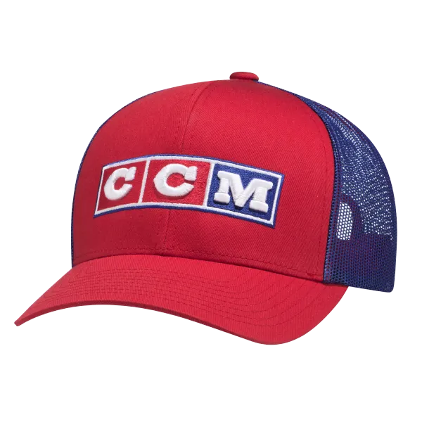 CCM Men's cap CCM FLAG MESHBACK TRUCKER TEAM RUSSIA Multiple Team Color