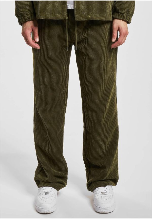 DEF Men's Cord Sweatpants Olive