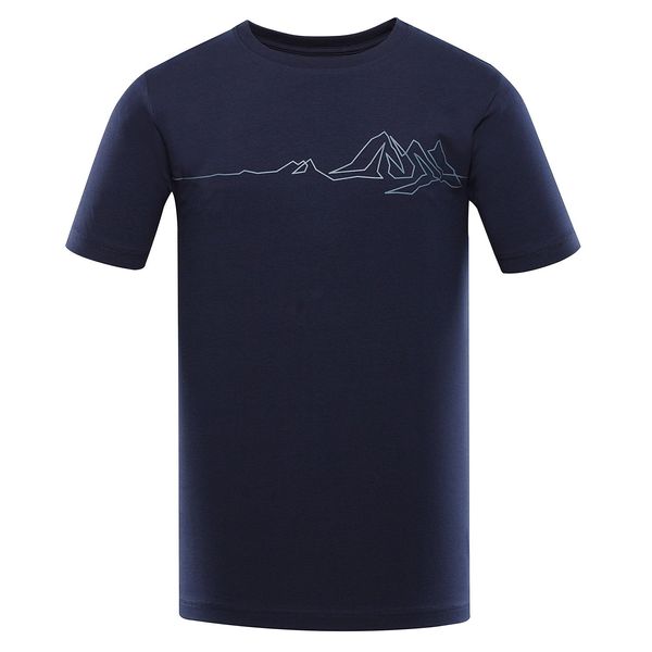 ALPINE PRO Men's cotton T-shirt ALPINE PRO NORD mood indigo variant pb