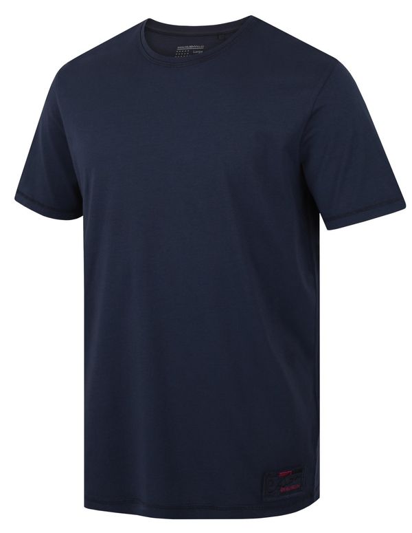 HUSKY Men's cotton T-shirt HUSKY Tee Base M dark blue